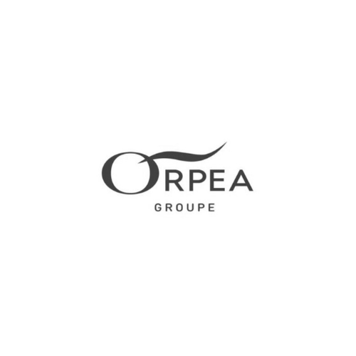 Logo du Groupe ORPEA, spécialisé dans l’hébergement et les soins pour personnes âgées et en convalescence.