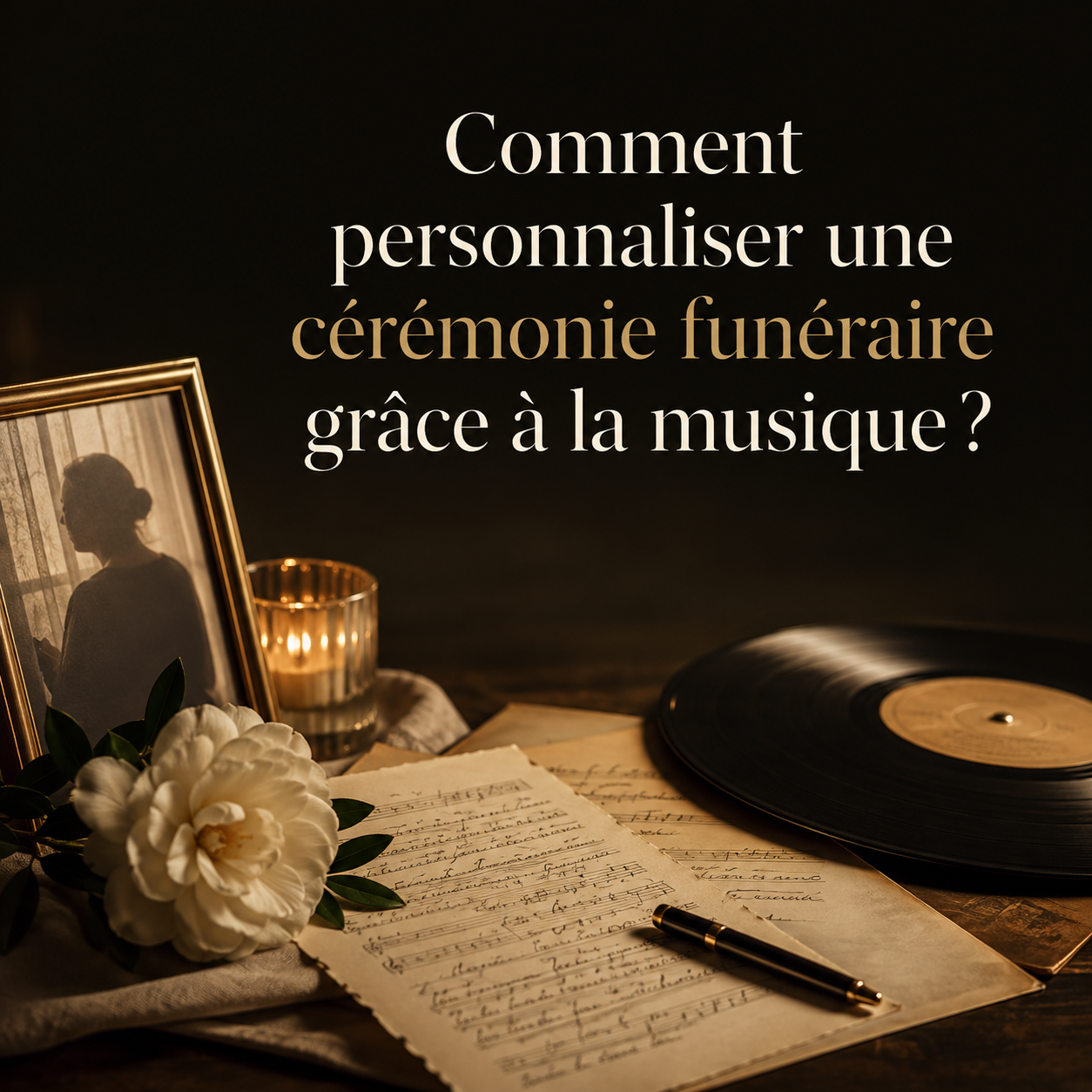 Comment personnaliser une cérémonie funéraire grâce à la musique ?